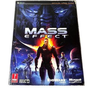 Mass Effect Official Strategy Guide Prima Bioware Microsoft Xbox 360 Softcover